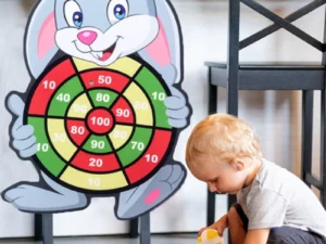 Montessori Dart Board Target Sports Game Toys For Children 4 To 6 Years Old Outdoor Toy Child Indoor Girls Sticky Ball Boys Gift