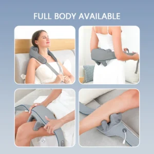 Foreverlily 26W Neck And Shoulder Massager Wireless Shoulder And Back Kneading Massage Shawl Trapezius Neck Cervical masajeador - Image 4