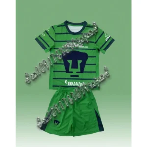 24-25 Hot Selling Mens Pumas UNAM Short Sleeve Football Shirt Youth Kids Training Soccer Uniform Breathable Oversized JerseySuit - Image 4