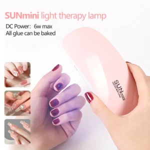 Foldable Nail Lamp 6w Uv Led Lamp For Nails Machine 6 Uv Leds Gel Nail Polish Dryer Lamp Manicure Tool Professional Equipme - Image 3
