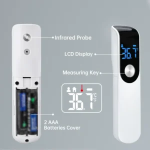 Infrared Fever Thermometer Medical Household Digital LCD Infant Adult Non-contact Laser Body Temperature Ear Thermometer - Image 6