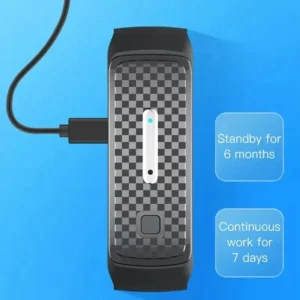 M30 Practical Ultrasonic Body Shape Wristband Smart Magnetic Lymphatic Detox Bracelet Heart Rate Fitness Pedometer Wristbands - Image 5