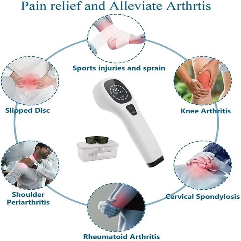 2x808nm Cold Laser Therapy Device for Body Pain Relief Free Glasses No Bag Phototherapy Equipment for Arthritis Tennis Elbow Pet - Image 6