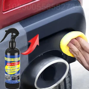Car Plastic Restorer Back To Black Gloss Car Cleaning Products Plastic Leather Restore Auto Polish And Repair Coating Renovator - Image 3