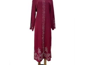 Muslim Clothing Woman Abaya Dubai Luxury Islam Ramadan Kebaya Long Sleeve Diamonds Holiday Dress Eid Femme Islamic Dress Abayas