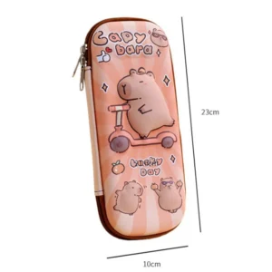 3D Capybara Pencil Case Drop Resistant Waterproof Student School Supplies Large Capacity Multifunctiona Pen Pouch Stationery - Image 7