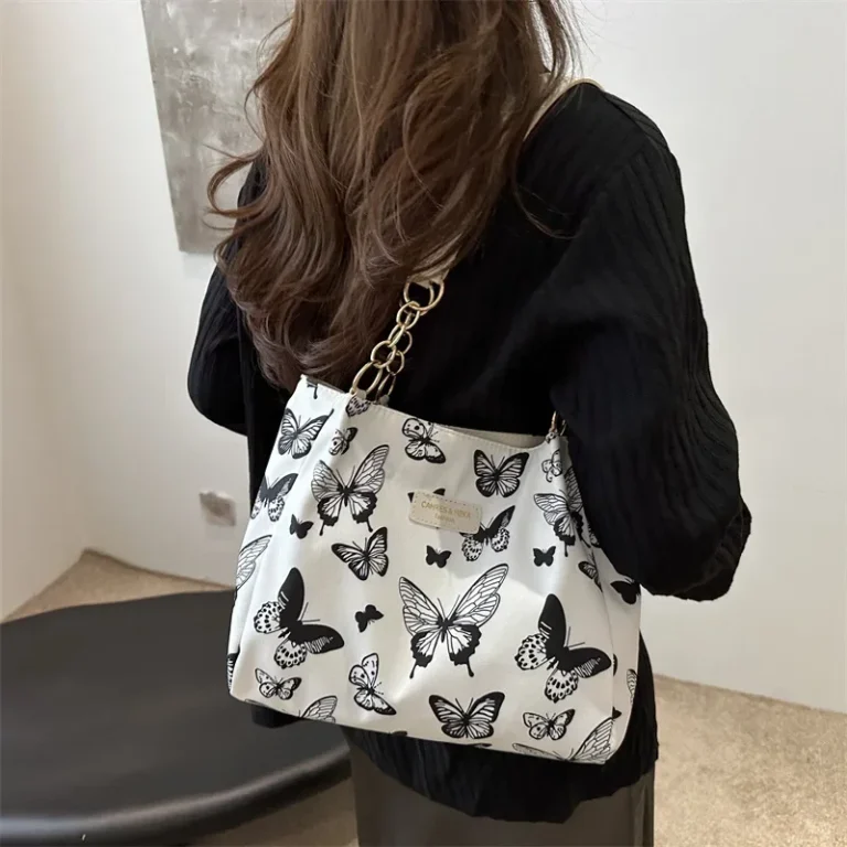 Hot Sale Of The Season New Korean Style Large Capacity Canvas Women's Shoulder Bag Casual Fashion Handbag Tote Bag Zipper Closur - Image 4