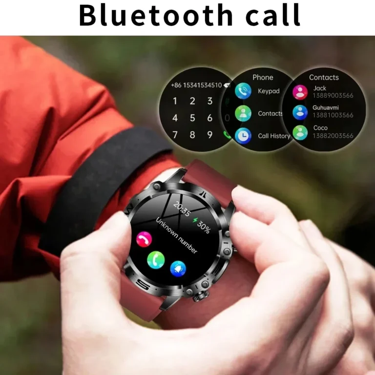 2025 New Smart Watch For Men Health Blood PressureBlood Oxygen Uric Acid Fitness Tracker Watches Bluetooth Call ECG Smartwatch - Image 3
