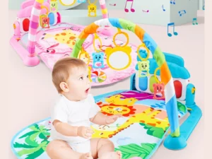 Musical Baby Activity Gym Rack Play Mat Kid Rug Puzzle Mat Carpet Piano Keyboard Infant Playmat Crawling Game Pad Baby Toy Gift