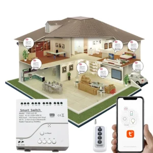 Tuya Smart Wifi Motor Switch Module 5V 12V 32V 220V RF 433 Radio Remote Control 4 Channels Inching Relay for Alexa Google Home - Image 6