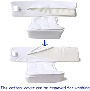 Baby Side Sleeping Pillow Head Protecter Newborn Head Anti-Spitting Milk Travel Pillow Infant Sleeping Wedge Cushion - Image 6
