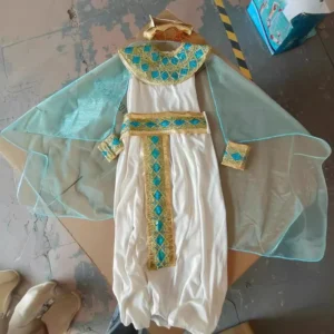 Kids Cleopatra Costume Girls Cleopatra Costume Egyptian Costume Kids Egyptian Dress - Image 3