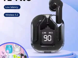 HK3 TWS Bluetooth wireless earbuds, HIFI transparent earbuds, LED power supply digital display stereo,suitable for Xiaomi iPhone