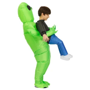 ET-Aliens Inflatable Costume Scary Monster Cosplay For Adult Kids Thanksgiving Christmas Party Festival Stage Children Clothing - Image 6