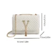 Embroidery Women Crossbody Bag Thread Luxury Handbag Shoulder Bags Brand Sequined Tassel Clutch Small Bag and Purse Party - Image 6