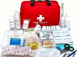 Multi-purpose small/large first aid kit: portable first aid kit for outdoor hunting, hiking, camping, etc., includes accessories