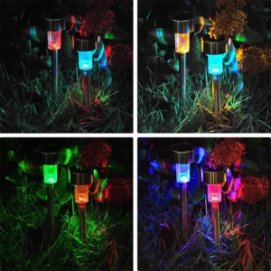 Solar Light Garden Decoration Tools Outdoor Solar Powered Lamp Waterproof Landscape Lighting for Pathway Patio Yard Lawn - Image 7
