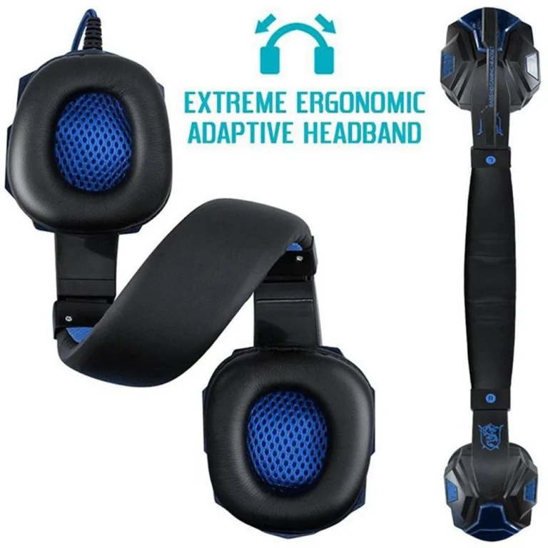 Wired PS4/PS5/Xbox/Smartphone/PC Headset Gaming Headset 120° Adjustable Gamer Headset with Noise Cancelling Microphone - Image 7