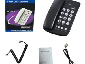 920L Corded Landline Telephone Desk House Phone with Large Buttons Home Phone Corded Telephone for Home Office Hotel Bathroo