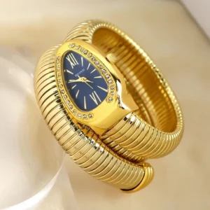 High-quality Luxury Women Quartz Watch Bracelet Stainless Steel Wristwatch Fashion Gold Ladies Watches Clock Relógio Feminino - Image 6