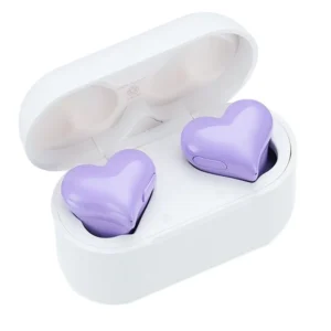New Wireless Bluetooth Headphones Heart Shaped Earphones woman Earphone High Quality Heart Earbuds Girl Gift - Image 6