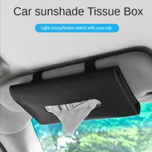 1 Pcs Car Tissue Box Towel Sets Car Sun Visor Tissue Box Holder Auto Interior Storage Decoration for BMW Car Accessories - Image 3
