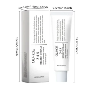 345 Relief Cream Hydrating Nourish The Skin Soothing Care Face Lifting Tightening Brighten Skin Tone Beauty Moisturizing Cream - Image 7