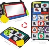 Baby Cloth Book with Distorting Mirror Soft Cartoon Parent-child Interactive Early Educational Montessori Toy for Children - Image 3