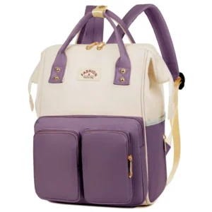Multifunctional Large-capacity Mommy Bags for Outings Travel Backpack Waterproof Portable Mother and Baby Bag Women's Backpack - Image 5