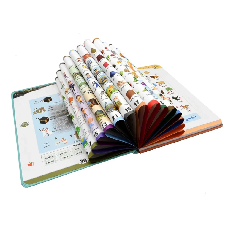 Arabic English Language Reading Book Learning E-book for Children Interactive Voice Reading Early Educational Study Toys Gifts - Image 4