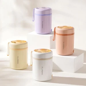 USB Plug Electric Lunch Box Office School Kids Stainless Steel Meal Heating Thermostatic Heater Car Truck Food Warmer Container - Image 3