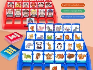 Animal Guessing Card Game for Kids Logic Thinking Exercise Dual Player Battle Who Am I Card Game from Mainland China