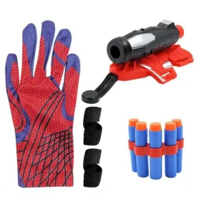 Movie Spider Man Toys Launcher Glove Peter Parker Web Shooters Soft Bullet Wristband Weapon Cosplay Props For Boys Kids - Image 5