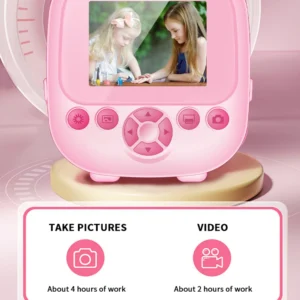 Children Digital Camera Instant Print for Kids Thermal Print Camera Instant Photo Printing Camera Video Toys+32G Memory Card - Image 5