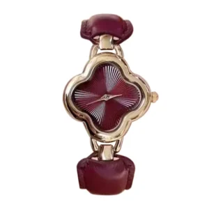 Mishali Four-leaf Clover Bracelet Watch Band Small Fragrance Style Luxury Sensation Quartz Wristwatch from Mainland China - Image 6