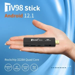 2025 New TV98 TV Stick Android 12.1 4K HD 2G 16G TV Box 2.4G 5G Dual Wifi Smart TV Box Media Player TV Receiver Andriod TV Stick - Image 4