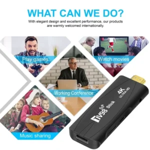 2025 New TV98 TV Stick Android 12.1 4K HD 2G 16G TV Box 2.4G 5G Dual Wifi Smart TV Box Media Player TV Receiver Andriod TV Stick - Image 6