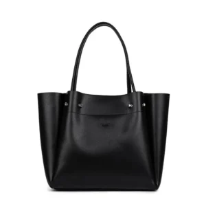 Fashionable New High-capacity Soft Leather Handbags, Portable Minimalist Commuting Bag, Vintage Single Shoulder Shopping Bag - Image 2