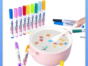 8/12 Colors Water Floating Pen Magical Painting Colorful Mark Pen Student Painting Brush Whiteboard Markers Pen Graffiti Drawing