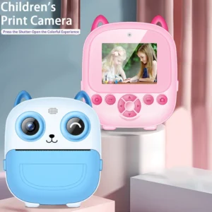 Children Digital Camera Instant Print for Kids Thermal Print Camera Instant Photo Printing Camera Video Toys+32G Memory Card - Image 2