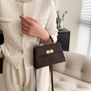 Summer Hot Sale Of The Season Fashion Simple Casual Women's Crossbody Bag Trendy Square Shoulder Bag with Mobile Phone Pocket So - Image 4