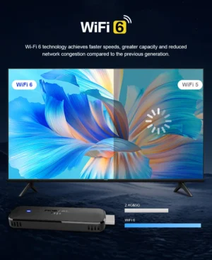 Android TV Stick Mortal Q8 Global Version Voice Remote Android14 8K 4K Video Wifi6 Netflix YouTube Fast streaming TV stick - Image 3