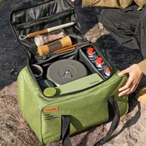 Outdoor Camping Picnic Bags Kitchenware Pot Gas Tank Multifunctional Stove Cooking Utensils Large Capacity Sundry Bag - Image 3