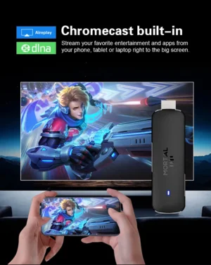 Android TV Stick Mortal Q8 Global Version Voice Remote Android14 8K 4K Video Wifi6 Netflix YouTube Fast streaming TV stick - Image 6