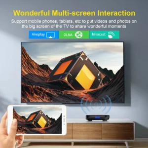 Transpeed Android 12 TV BOX Allwinner H618 Dual Wifi 32G64G Quad Core Cortex A53 Support 8K 4K BT Voice Media Player Set Top Box - Image 4