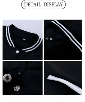 New York 1985 Letter Prints Jackets Women Hip Hop Baseball Uniform Personality Street Casual Jacket Warm Soft Womans Clothing - Image 5