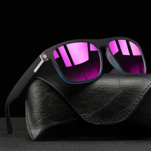 Fashion Vintage Frame Square Sunglasses Men Women Fishing Driving Man Luxury Brand Designer Sun Glasses Retro UV400 Eyewear - Image 4