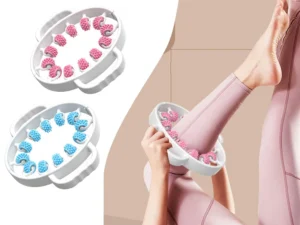 Round Massager Roller for Waist Abdominal Muscles Ring Leg Clip Stovepipe To Clear The Meridian Portable Cellulite Massage Tools