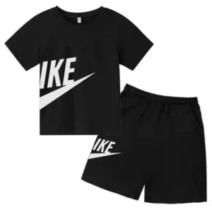 Brand Print Fan Clothes Children Teen T Shirt Suit Summer Top +shorts 2 Pcs Set Short Sleeve Casual Fashion Boys Girls Kid Set - Image 4