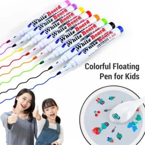 8/12 Colors Water Floating Pen Magical Painting Colorful Mark Pen Student Painting Brush Whiteboard Markers Pen Graffiti Drawing - Image 4